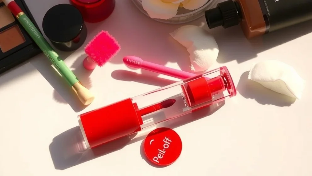 Gör din egna lip stain peel off hemma