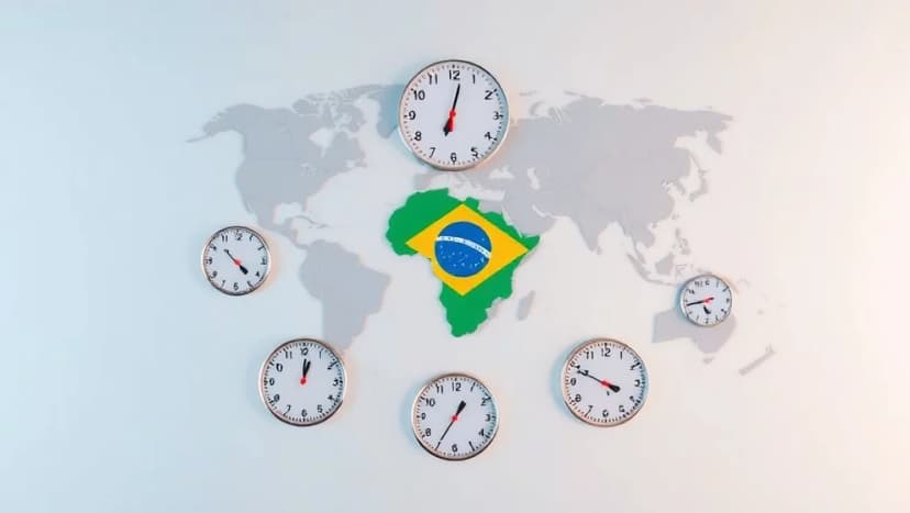Hur mycket är klockan i Brasilien nu