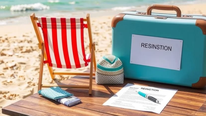 Kan man säga upp sig under semestern