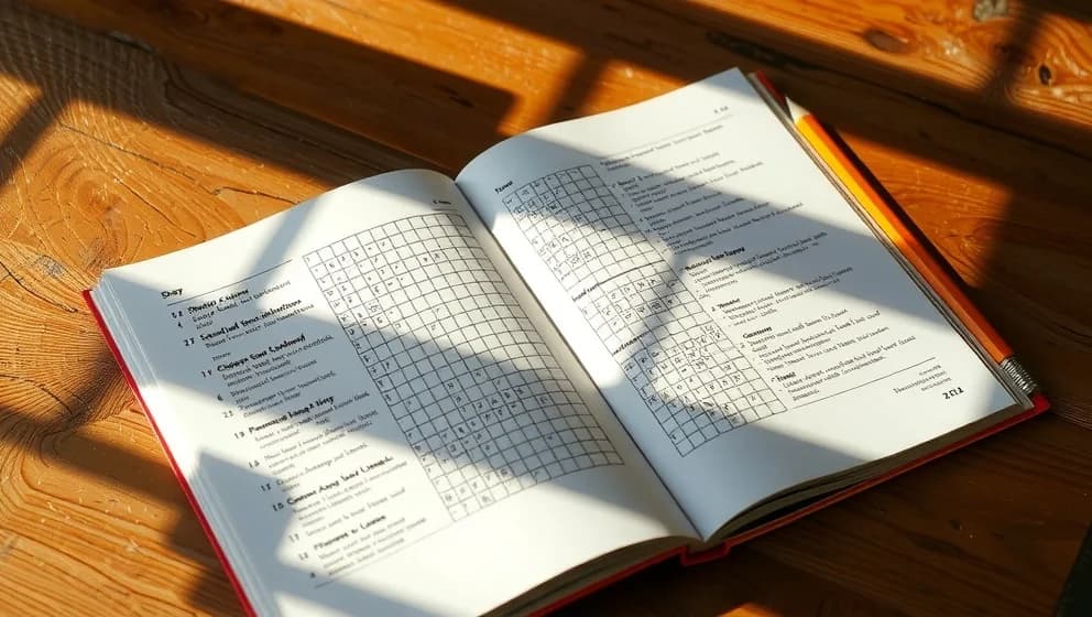 Lätta korsord för vuxna som vill träna sitt huvud