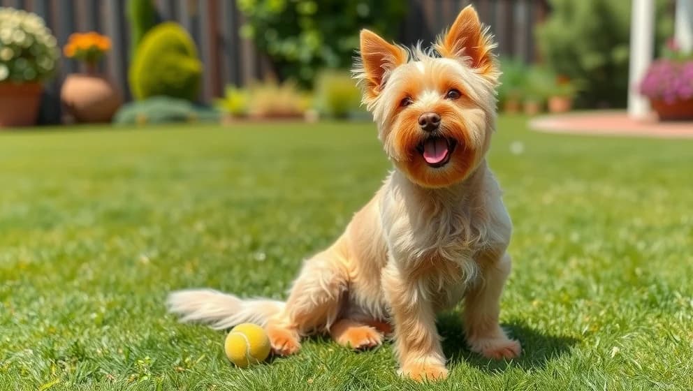 Soft coated wheaten terrier - en vänlig familjehund