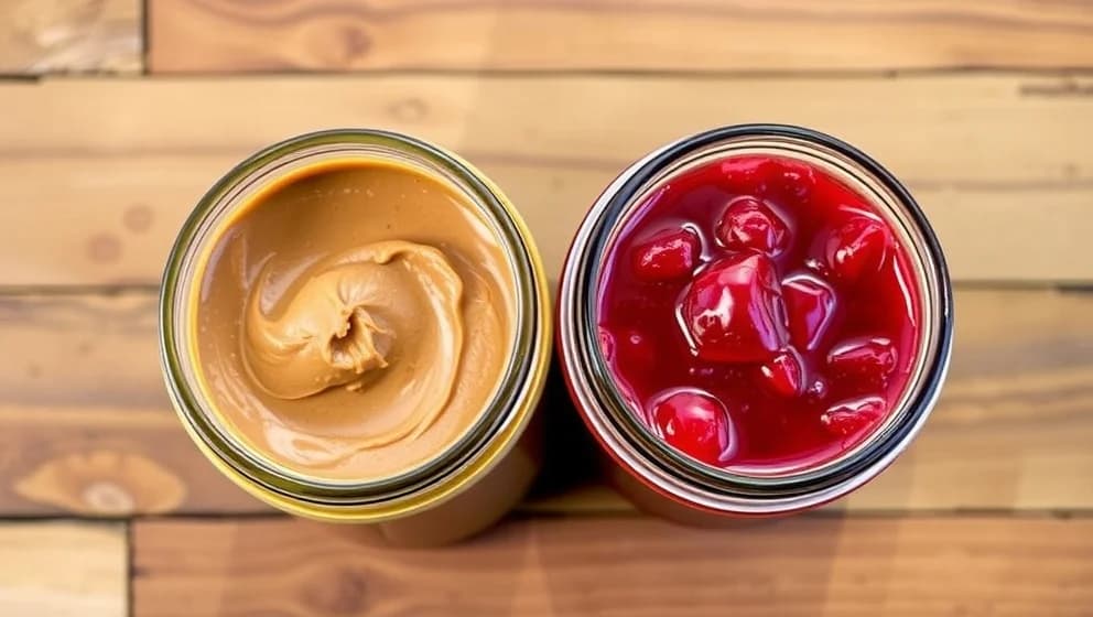 Vad är skillnaden mellan jordnötssmör och sylt