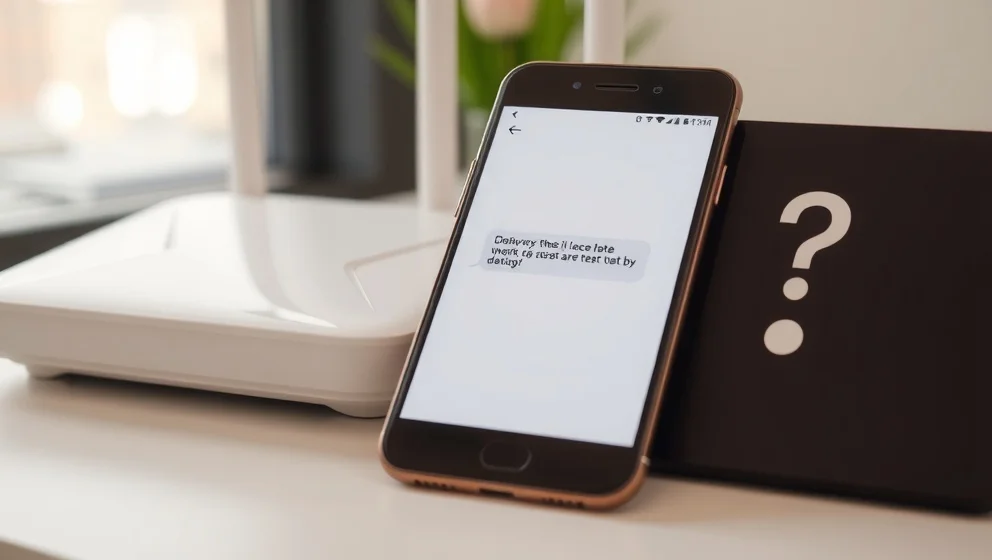Varför står det inte levererat på SMS